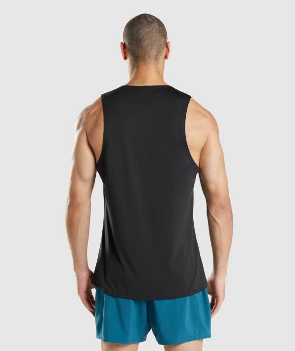 Panske Tielko Gymshark Arrival Čierne | LO2910548